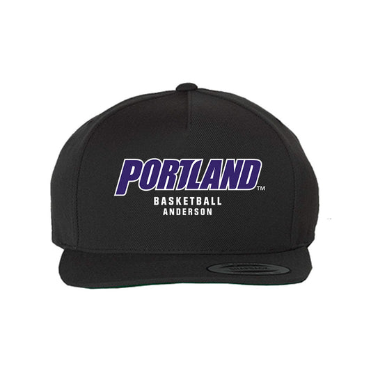 Portland - NCAA Women's Basketball : Nicole Anderson - Snapback Hat-0