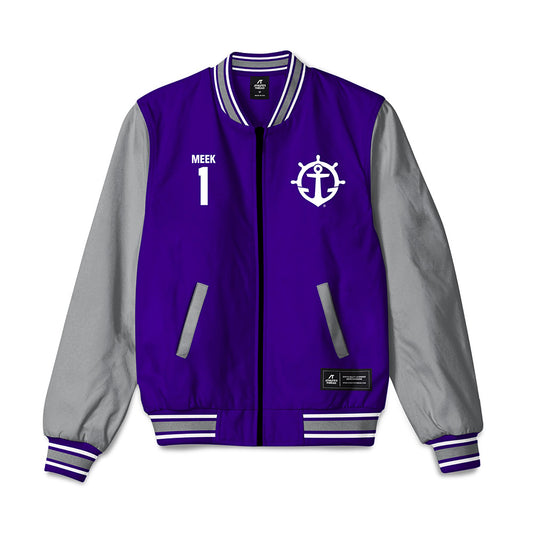 Portland - NCAA Women's Basketball : McKelle Meek - Bomber Jacket-0