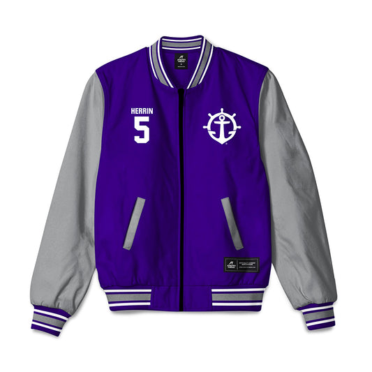 Portland - NCAA Women's Basketball : Aubrey Herrin - Bomber Jacket-0