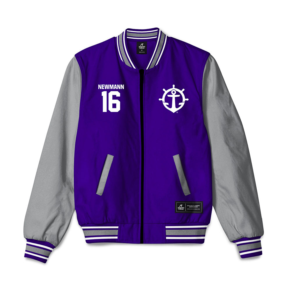 Portland - NCAA Baseball : Trey Newmann - Bomber Jacket-0