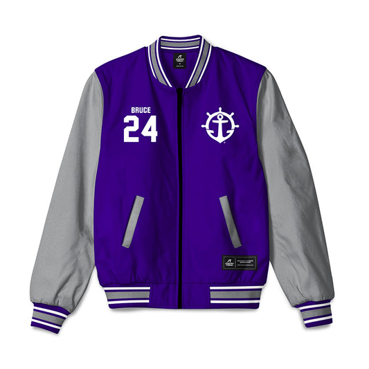 Portland - NCAA Baseball : Gage Bruce - Bomber Jacket-0