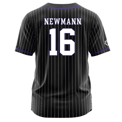 Portland - NCAA Baseball : Trey Newmann - Black Jersey-1