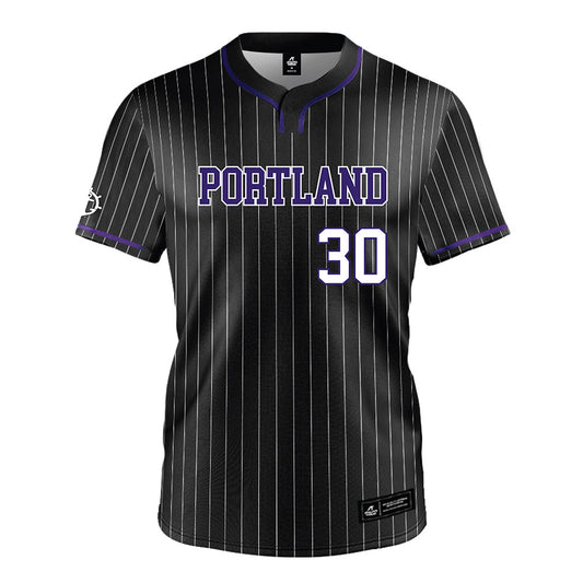 Portland - NCAA Baseball : Ryan Rembisz - Black Jersey-0