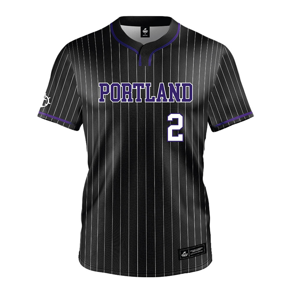 Portland - NCAA Baseball : Cody Nitowitz - Black Jersey-0