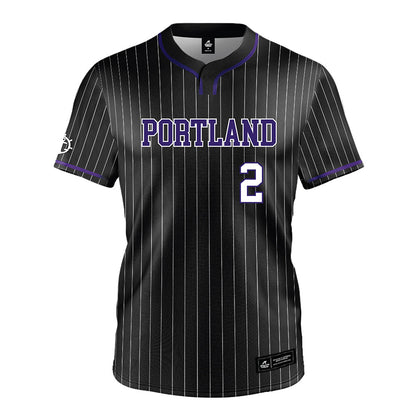 Portland - NCAA Baseball : Cody Nitowitz - Black Jersey-0