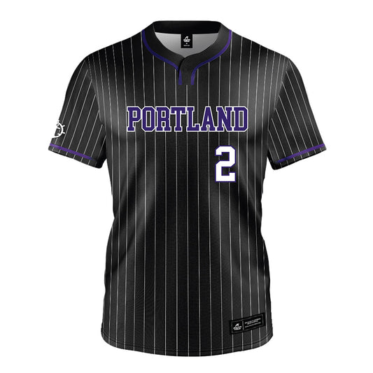 Portland - NCAA Baseball : Cody Nitowitz - Black Jersey-0