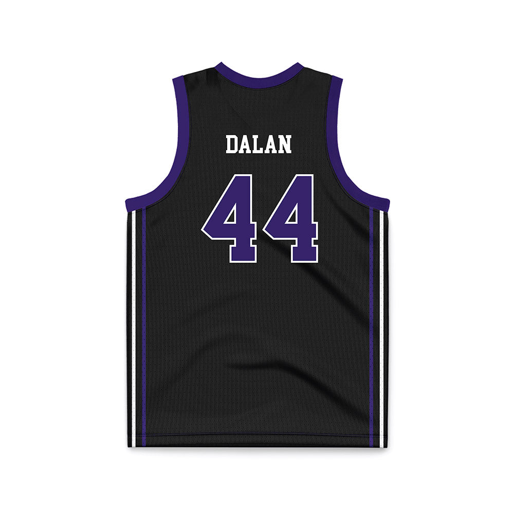 Portland - NCAA Women's Basketball : Julia Dalan - Black Basketball Jersey-1