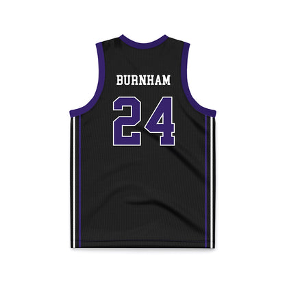 Portland - NCAA Women's Basketball : Maisie Burnham - Black Basketball Jersey-1