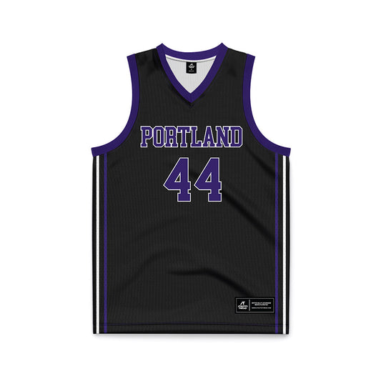 Portland - NCAA Women's Basketball : Julia Dalan - Black Basketball Jersey-0