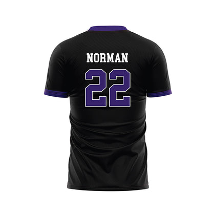 Portland - NCAA Women's Soccer : Taylor Norman - Black Soccer Jersey-1