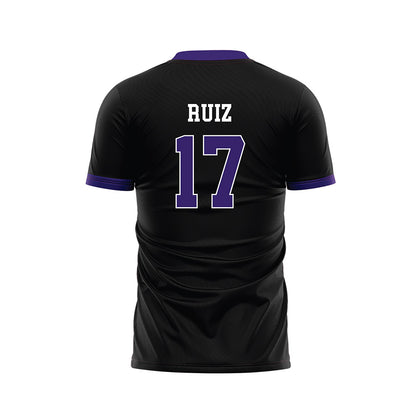 Portland - NCAA Women's Soccer : Abriana Ruiz - Black Soccer Jersey-1