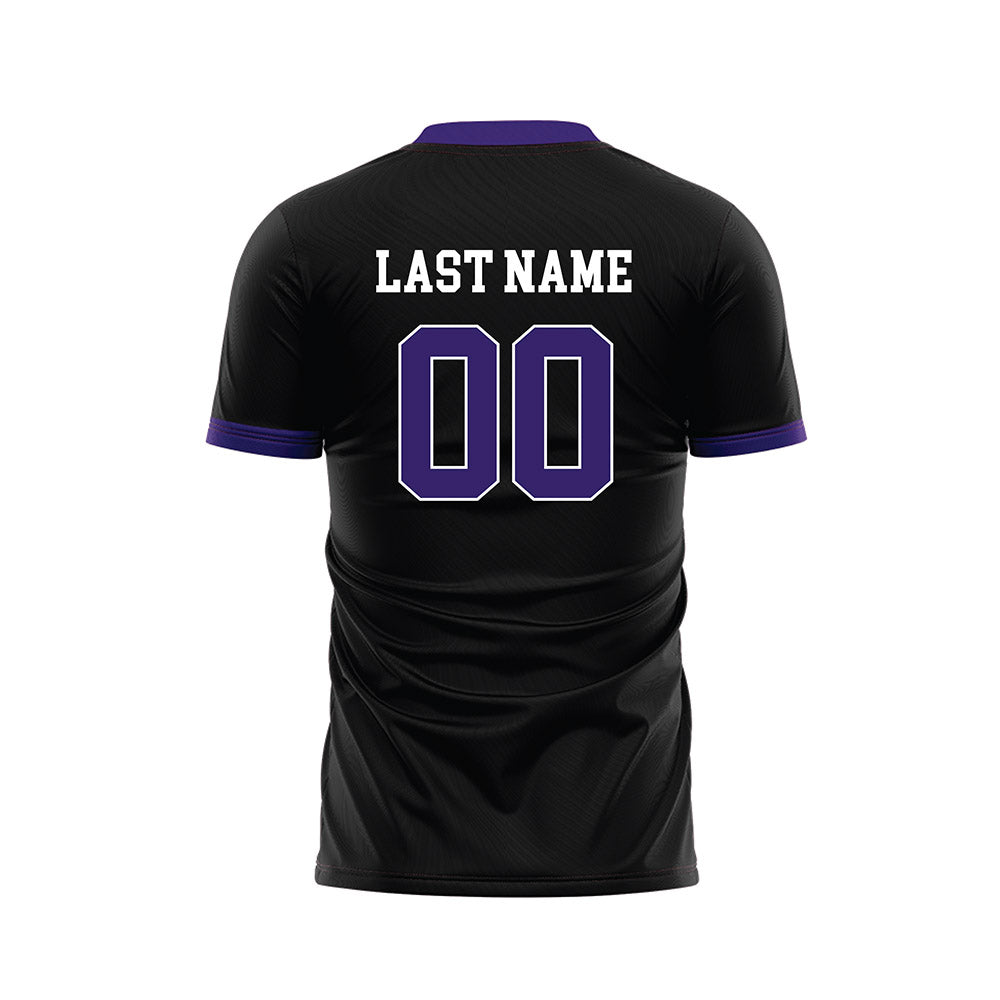 Portland - NCAA Men's Soccer : - Black Soccer Jersey-1