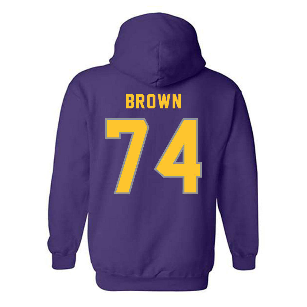 PVAMU - NCAA Football : Ty Brown - Classic Shersey Hooded Sweatshirt-1