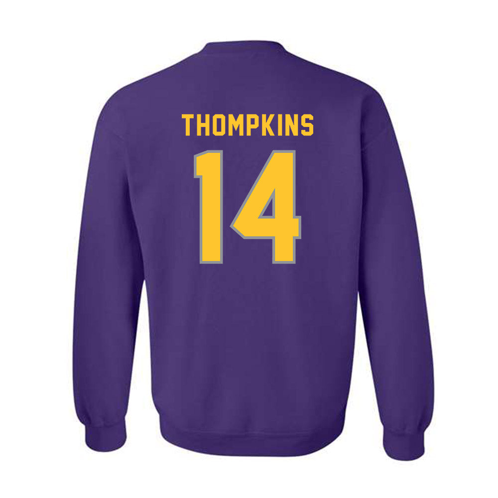 PVAMU - NCAA Baseball : KALEB THOMPKINS - Classic Shersey Crewneck Sweatshirt-1