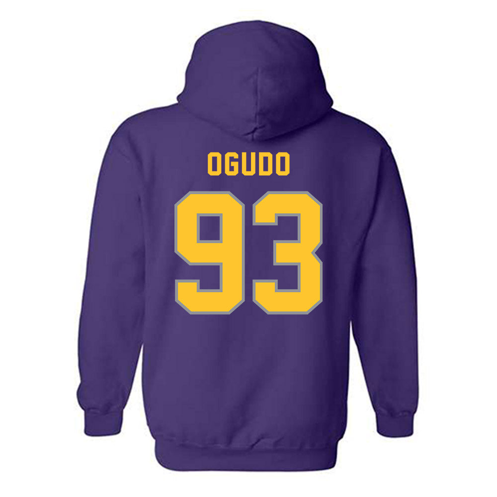 PVAMU - NCAA Football : David Ogudo - Classic Shersey Hooded Sweatshirt-1