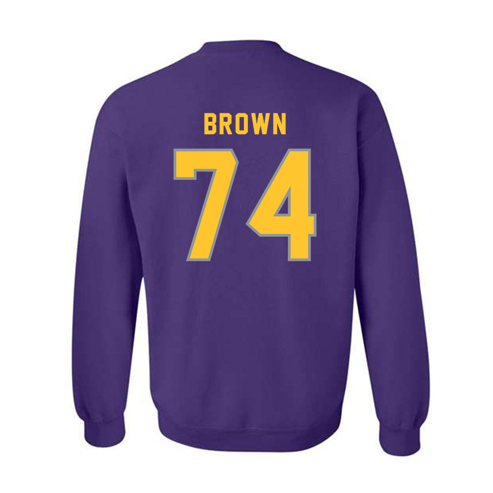 PVAMU - NCAA Football : Ty Brown - Classic Shersey Crewneck Sweatshirt-1