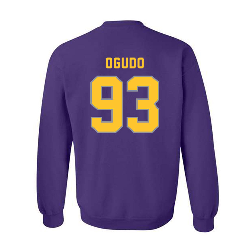 PVAMU - NCAA Football : David Ogudo - Classic Shersey Crewneck Sweatshirt-1