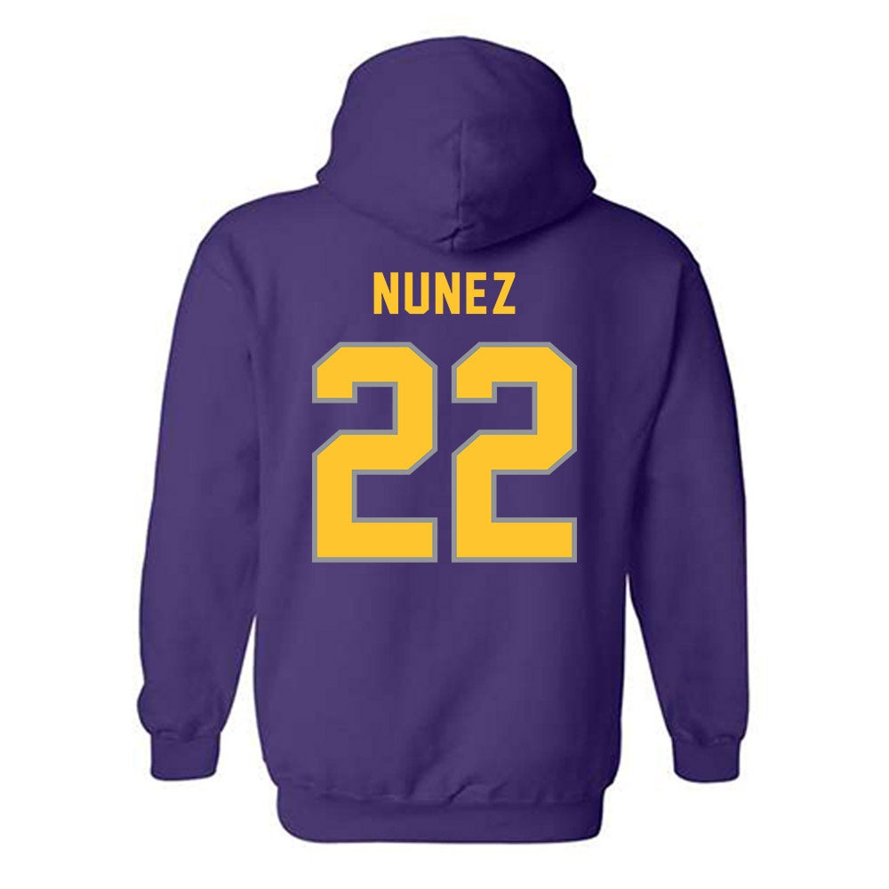 PVAMU - NCAA Softball : Mia Nunez - Classic Shersey Hooded Sweatshirt-1