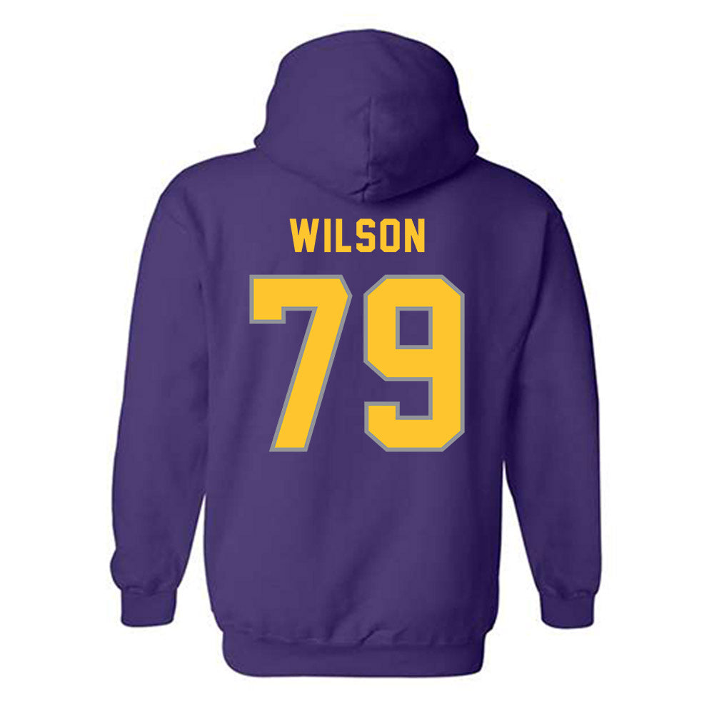 PVAMU - NCAA Football : Reginald Wilson - Classic Shersey Hooded Sweatshirt-1