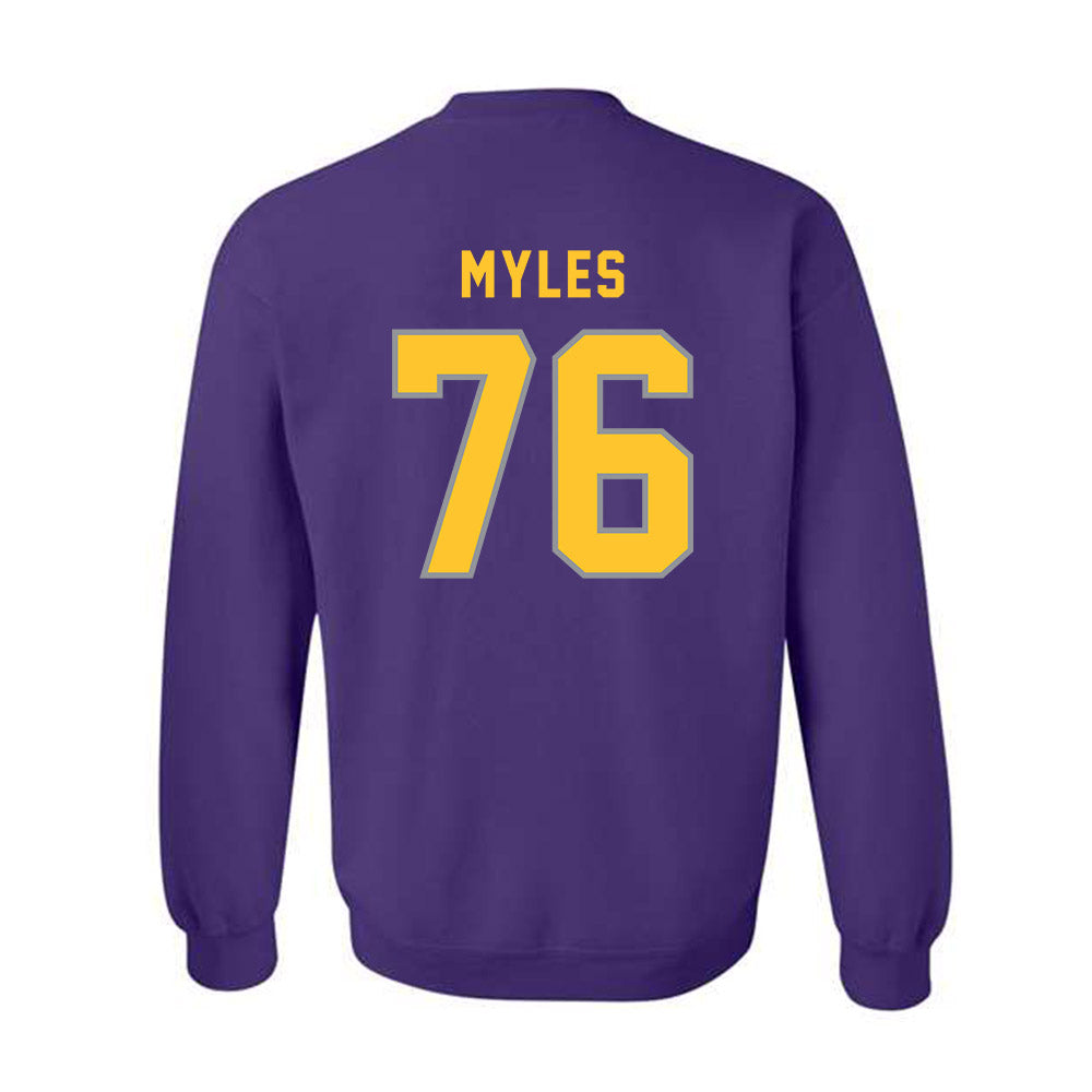 PVAMU - NCAA Football : Xyler Myles - Classic Shersey Crewneck Sweatshirt-1