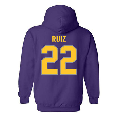 PVAMU - NCAA Baseball : Aiden Ruiz - Classic Shersey Hooded Sweatshirt-1