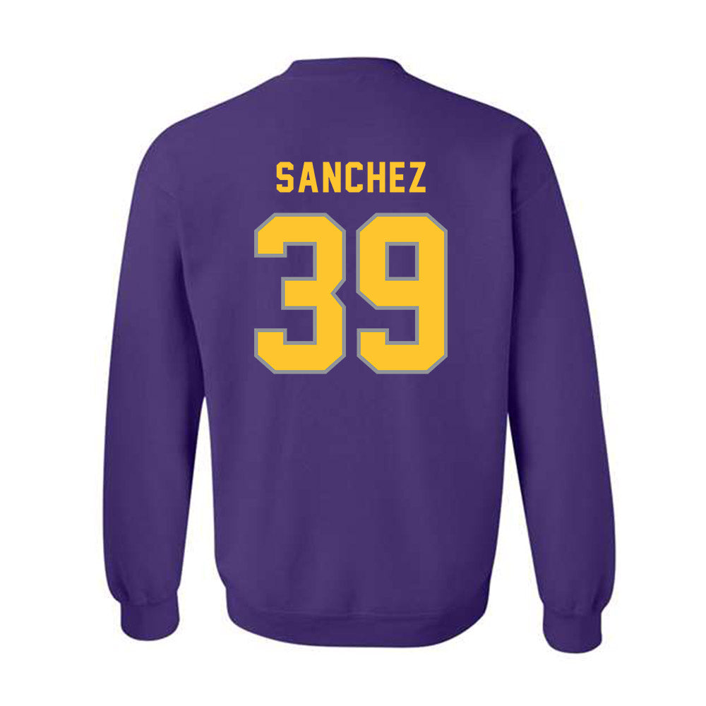 PVAMU - NCAA Baseball : Trace Sanchez - Classic Shersey Crewneck Sweatshirt-1