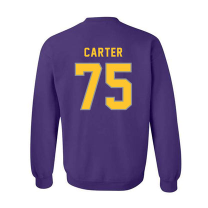 PVAMU - NCAA Football : Christopher Carter - Classic Shersey Crewneck Sweatshirt-1