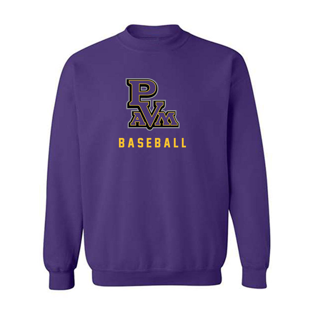 PVAMU - NCAA Baseball : Basilio Williams - Classic Shersey Crewneck Sweatshirt-0