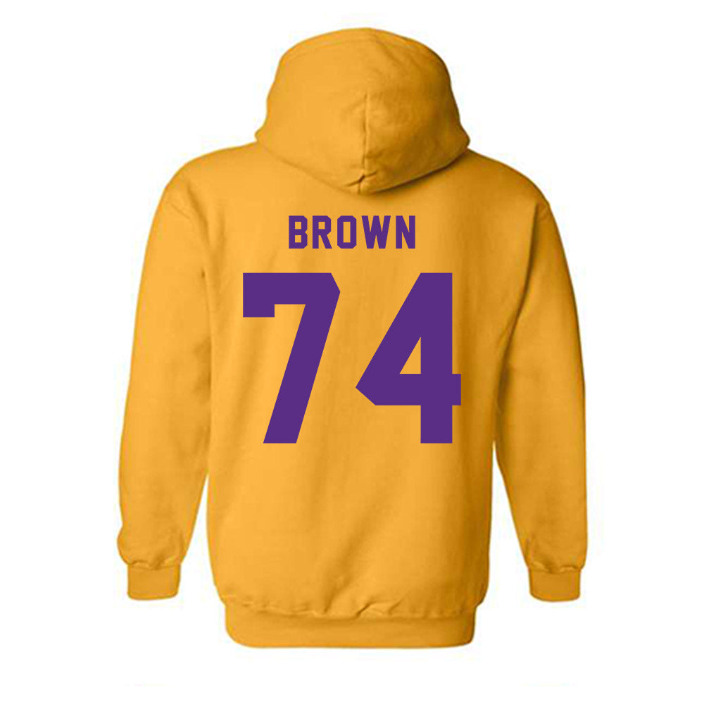 PVAMU - NCAA Football : Ty Brown - Classic Shersey Hooded Sweatshirt-1