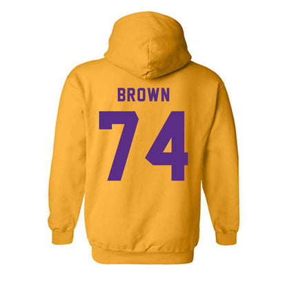 PVAMU - NCAA Football : Ty Brown - Classic Shersey Hooded Sweatshirt-1