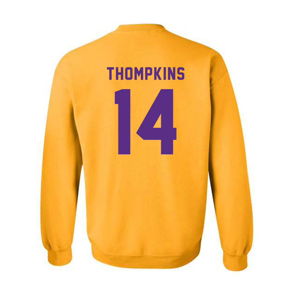 PVAMU - NCAA Baseball : KALEB THOMPKINS - Classic Shersey Crewneck Sweatshirt-1