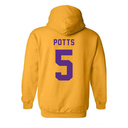 PVAMU - NCAA Football : Timothy Potts - Classic Shersey Hooded Sweatshirt-1