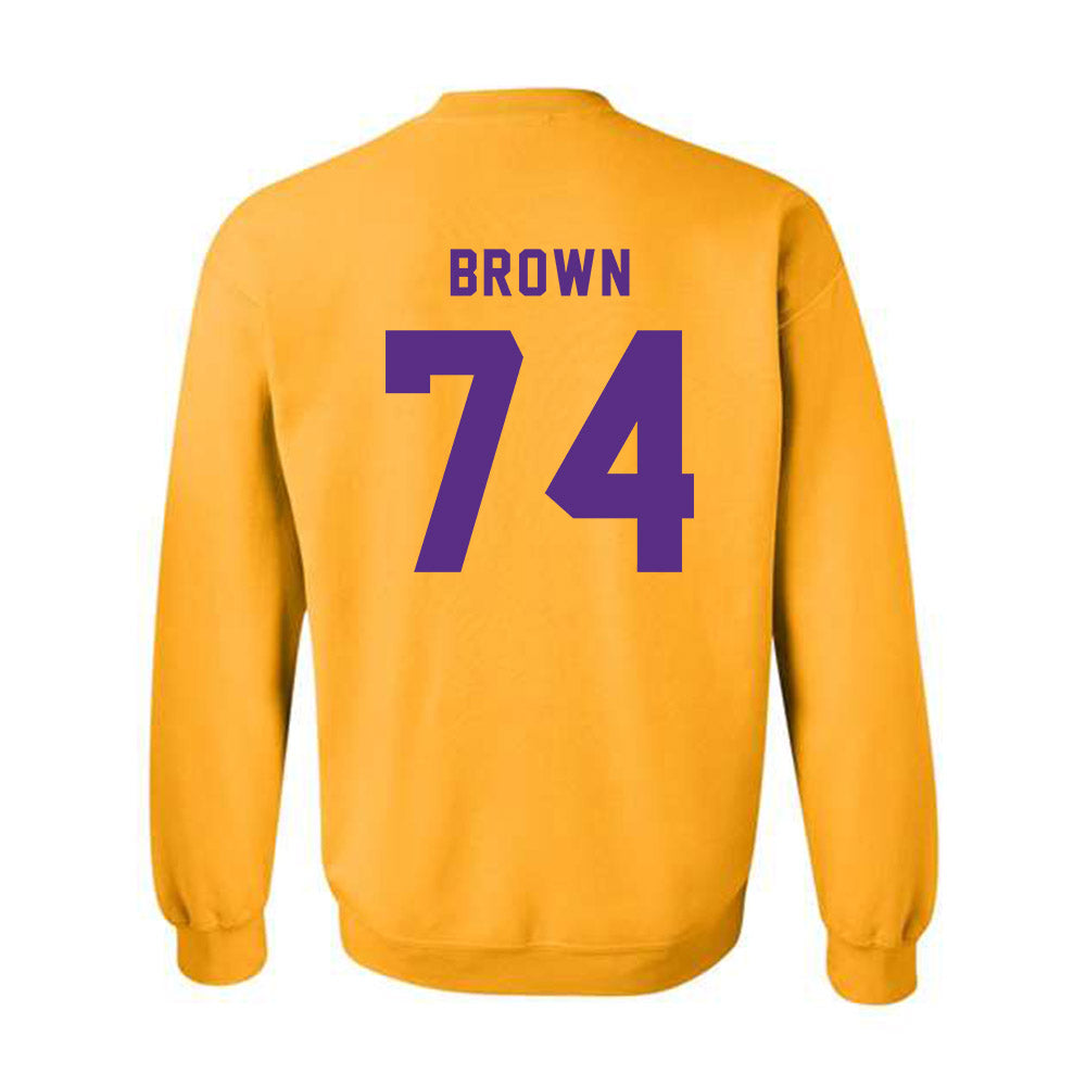 PVAMU - NCAA Football : Ty Brown - Classic Shersey Crewneck Sweatshirt-1