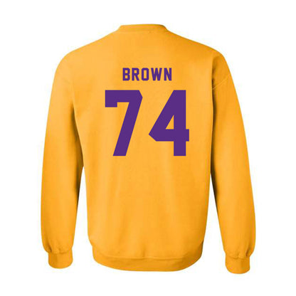 PVAMU - NCAA Football : Ty Brown - Classic Shersey Crewneck Sweatshirt-1