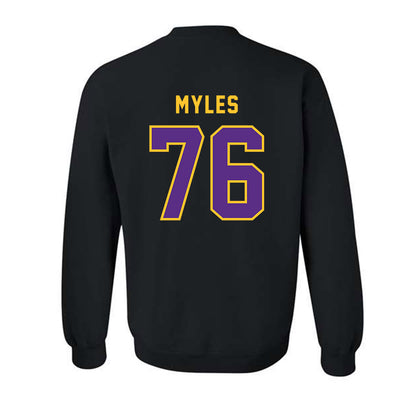 PVAMU - NCAA Football : Xyler Myles - Classic Shersey Crewneck Sweatshirt-1