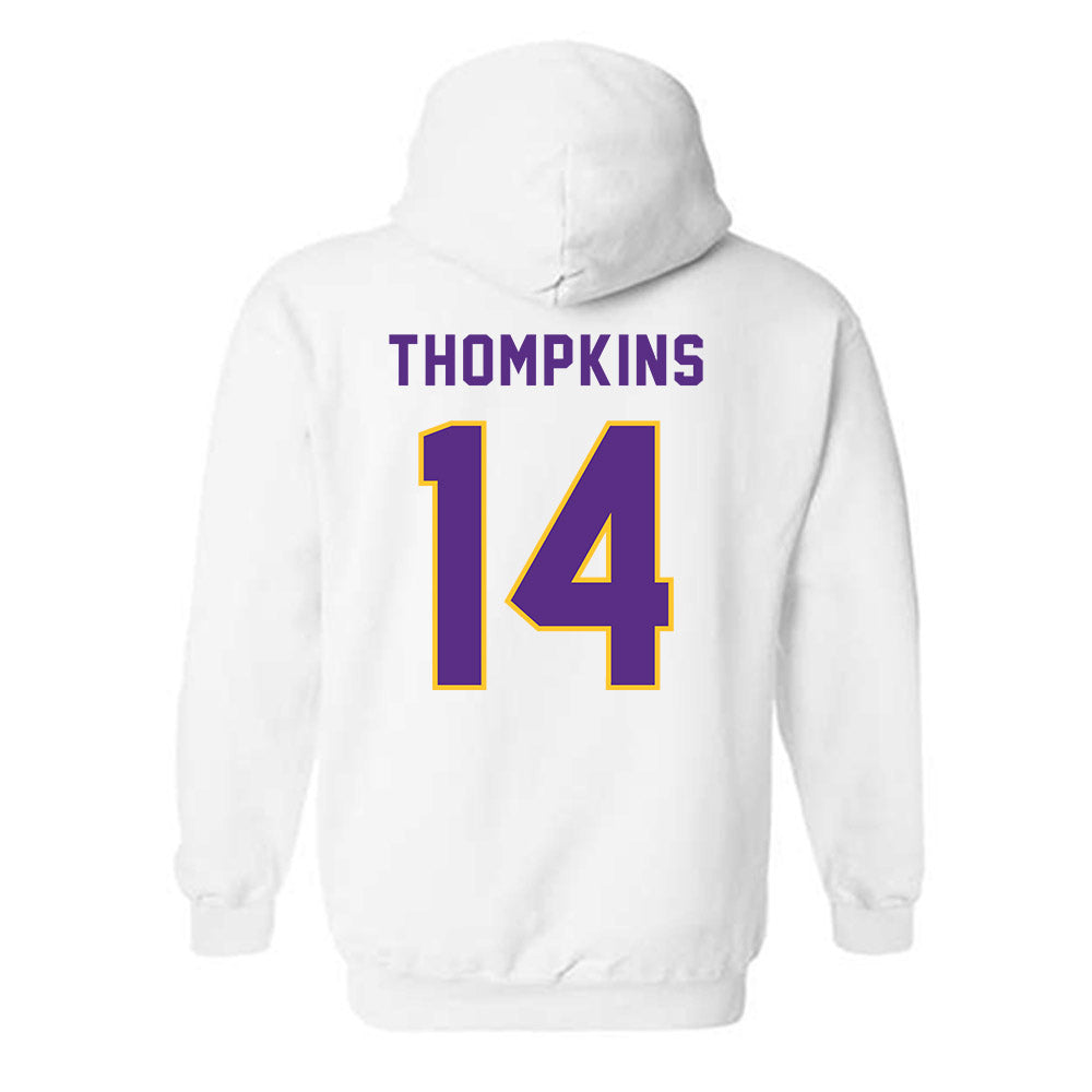 PVAMU - NCAA Baseball : KALEB THOMPKINS - Classic Shersey Hooded Sweatshirt-1