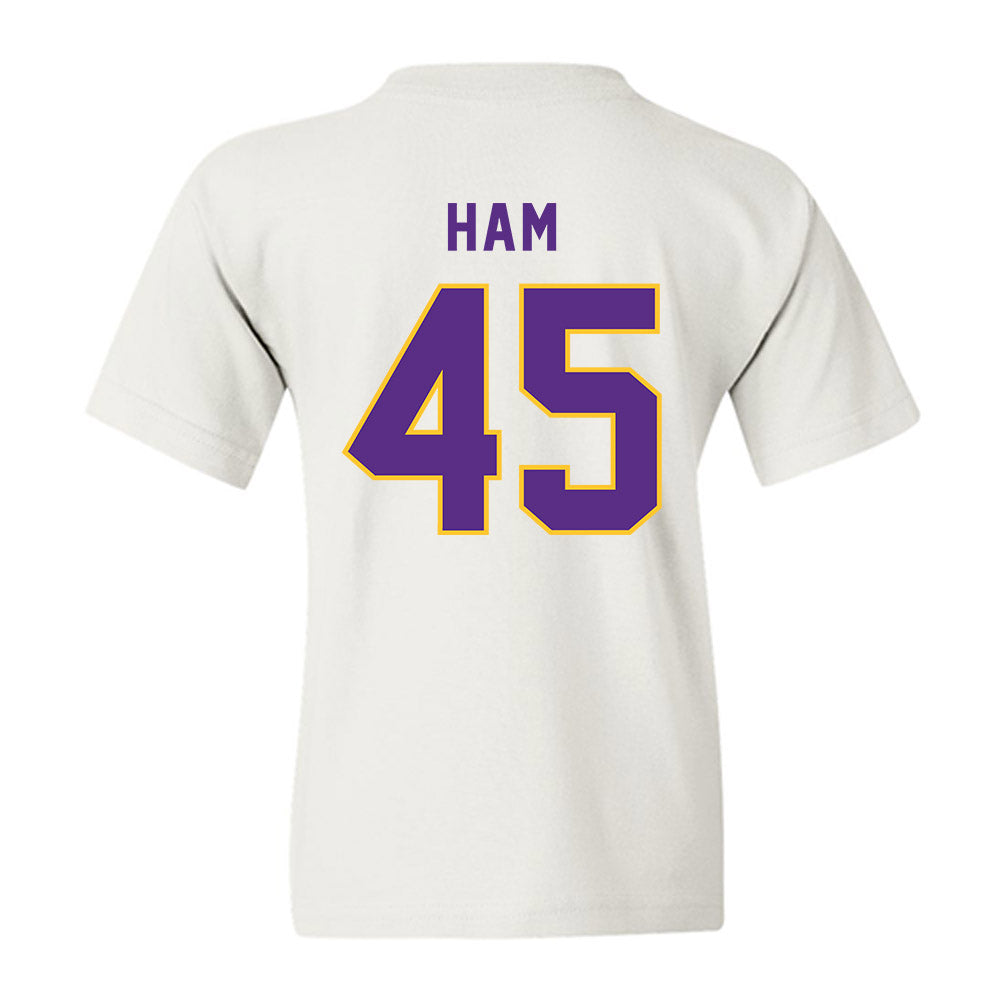 PVAMU - NCAA Baseball : Hunter Ham - Classic Shersey Youth T-Shirt-1