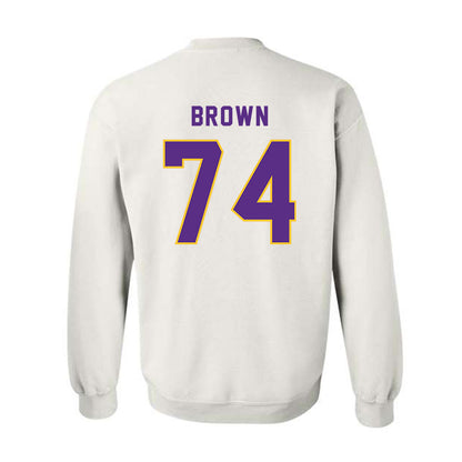PVAMU - NCAA Football : Ty Brown - Classic Shersey Crewneck Sweatshirt-1