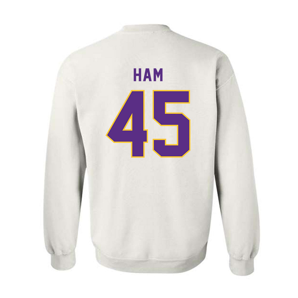PVAMU - NCAA Baseball : Hunter Ham - Classic Shersey Crewneck Sweatshirt-1