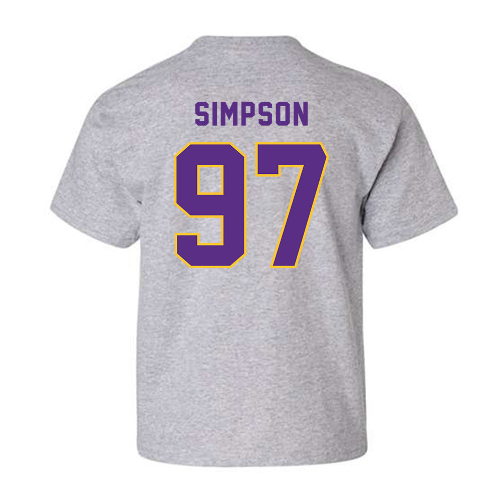 PVAMU - NCAA Football : Shania Simpson - Classic Shersey Youth T-Shirt-1