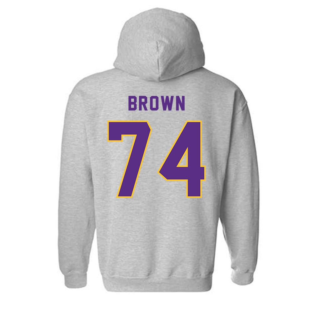 PVAMU - NCAA Football : Ty Brown - Classic Shersey Hooded Sweatshirt-1