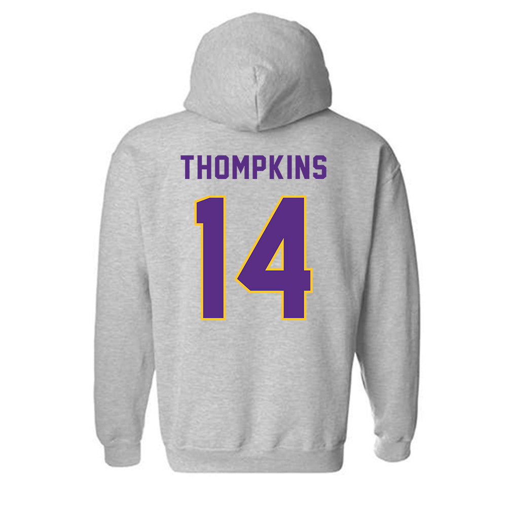 PVAMU - NCAA Baseball : KALEB THOMPKINS - Classic Shersey Hooded Sweatshirt-1