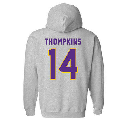 PVAMU - NCAA Baseball : KALEB THOMPKINS - Classic Shersey Hooded Sweatshirt-1