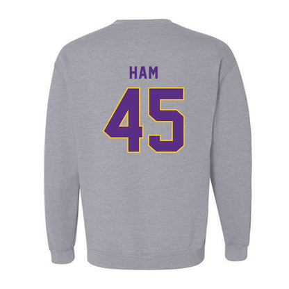 PVAMU - NCAA Baseball : Hunter Ham - Classic Shersey Crewneck Sweatshirt-1
