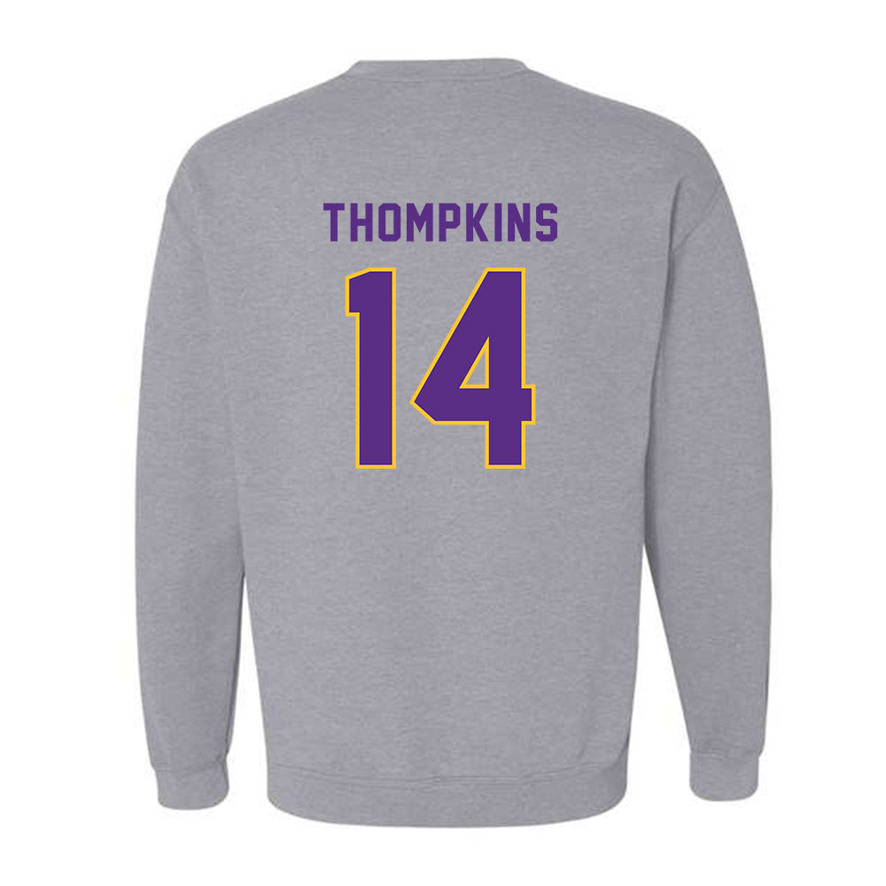 PVAMU - NCAA Baseball : KALEB THOMPKINS - Classic Shersey Crewneck Sweatshirt-1
