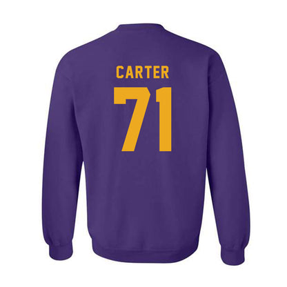 PVAMU - NCAA Football : Christopher Carter - Classic Shersey Crewneck Sweatshirt-1