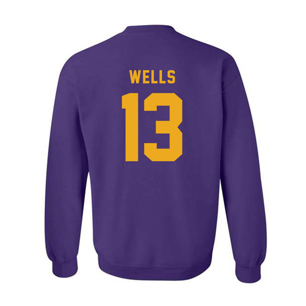 PVAMU - NCAA Men's Basketball : Cory Wells - Classic Shersey Crewneck Sweatshirt-1