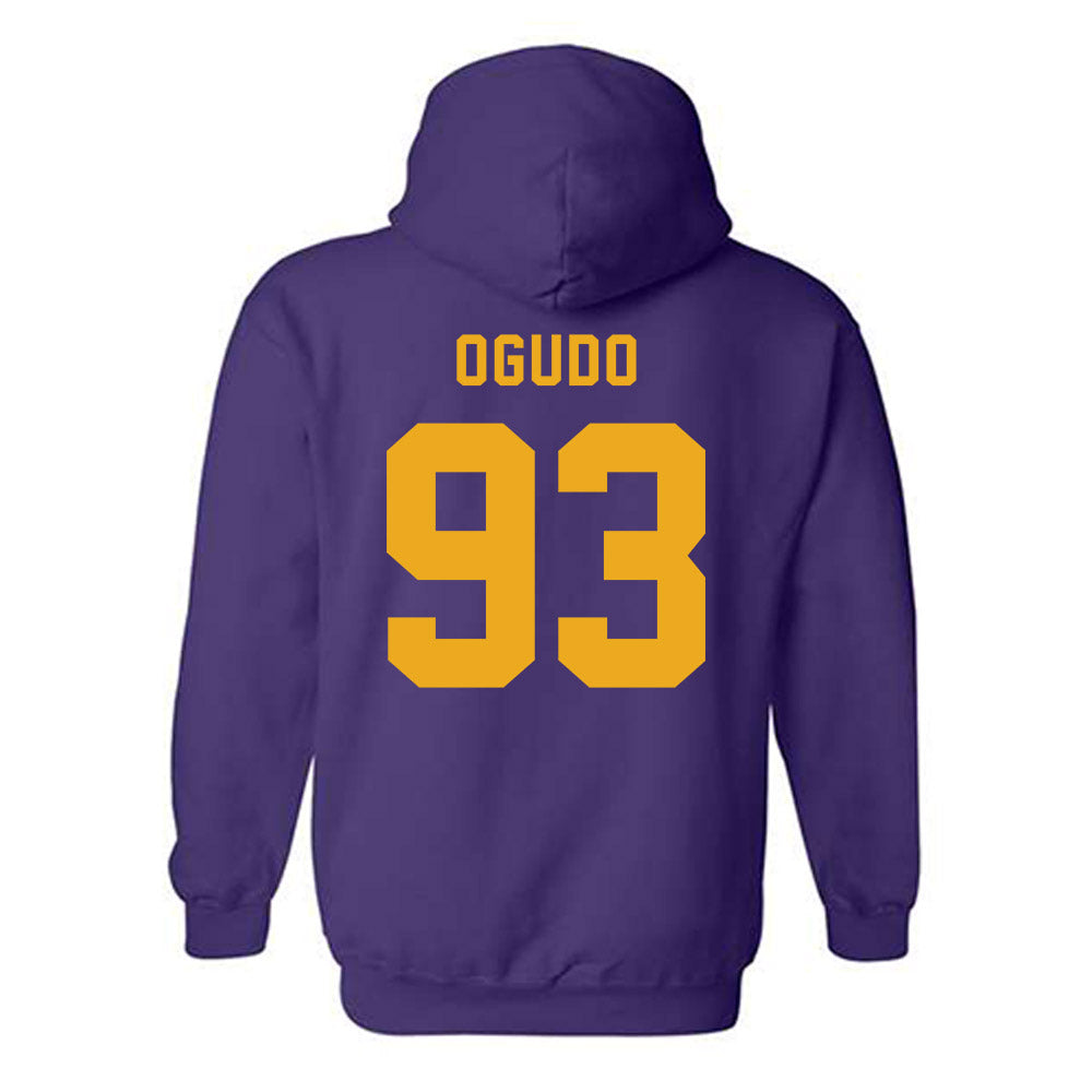 PVAMU - NCAA Football : David Ogudo - Classic Shersey Hooded Sweatshirt-1