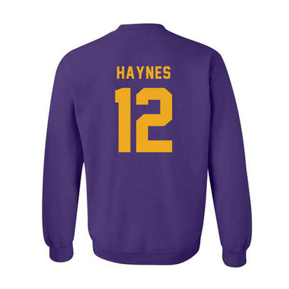 PVAMU - NCAA Baseball : Kenneth Haynes - Classic Shersey Crewneck Sweatshirt-1