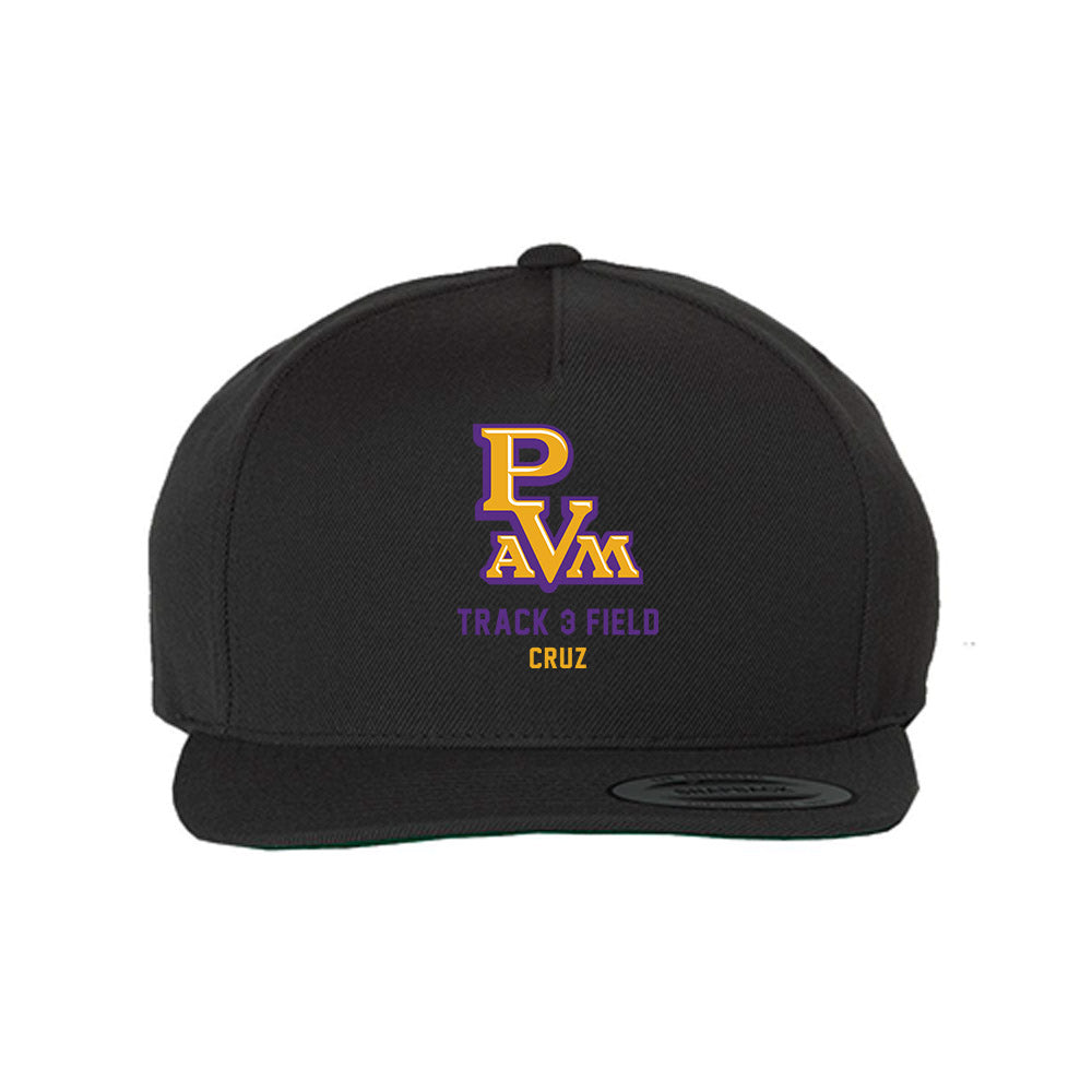 PVAMU - NCAA Men's Track & Field : Sebastian Cruz - Snapback Hat-0